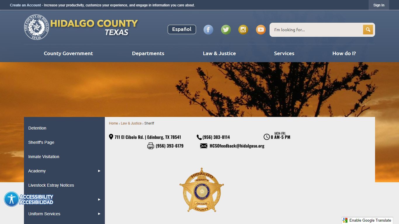 HIDALGO COUNTY SHERIFF'S OFFICE | Hidalgo County, TX - Official Website